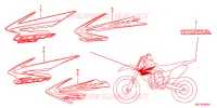 AUTOCOLLANTS pour Honda CRF 150 R BIG WHEELS de 2009