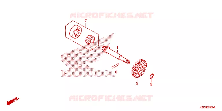 POMPE A HUILE Honda MOTO 150 CRF 2008  CRF150RB8