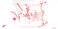MAITRE CYLINDRE DE FREIN AVANT pour Honda CRF 150 R BIG WHEELS de 2015