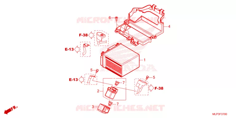BATTERIE Honda MOTO 500 CL 2023  CL500AP