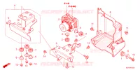 MODULATEUR ABS/SUPPORT pour Honda CL 500 de 2023