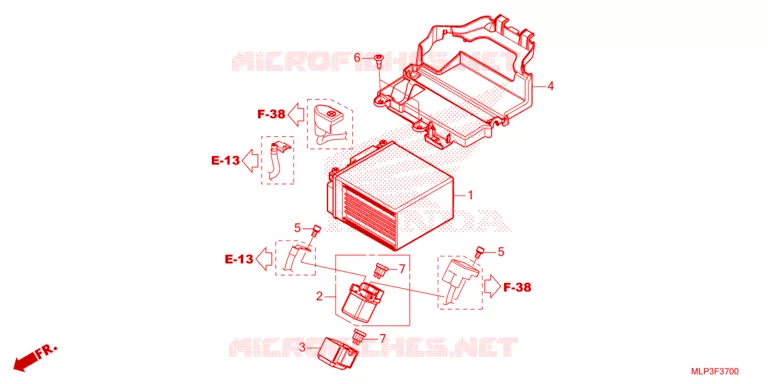 BATTERIE Honda MOTO 500 CL 2023  CL500AP