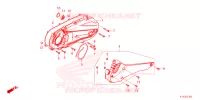 COUVERCLE GAUCHE pour Honda PCX 125 ABS de 2023
