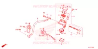 MAITRE CYLINDRE DE FREIN ARRIERE pour Honda PCX 125 ABS de 2023