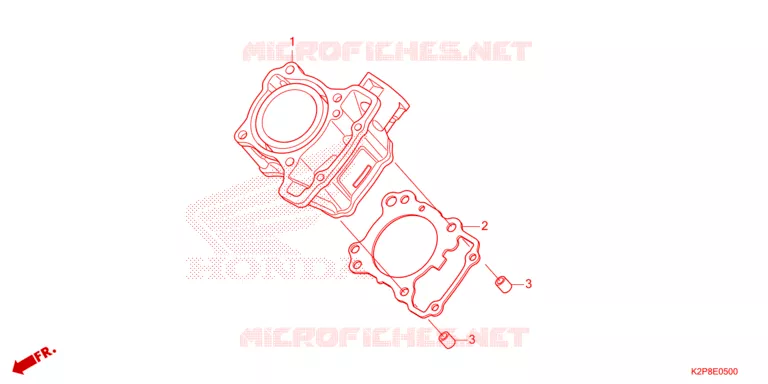 CYLINDRE Honda MOTO 150 RS 2024  FS150FAP_MA