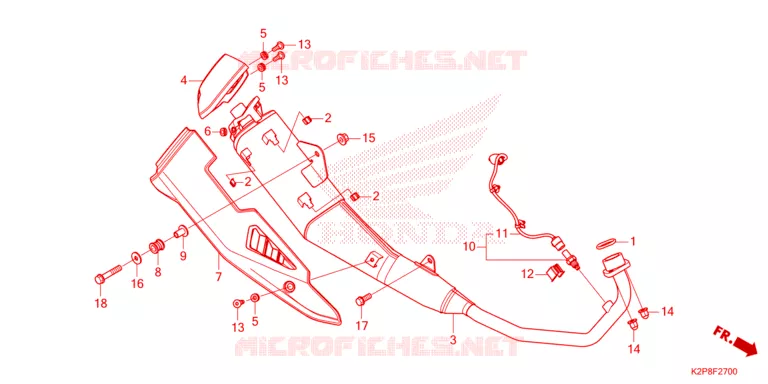 SILENCIEUX D'ECHAPPEMENT Honda MOTO 150 RS 2022  FS150FAP_MA