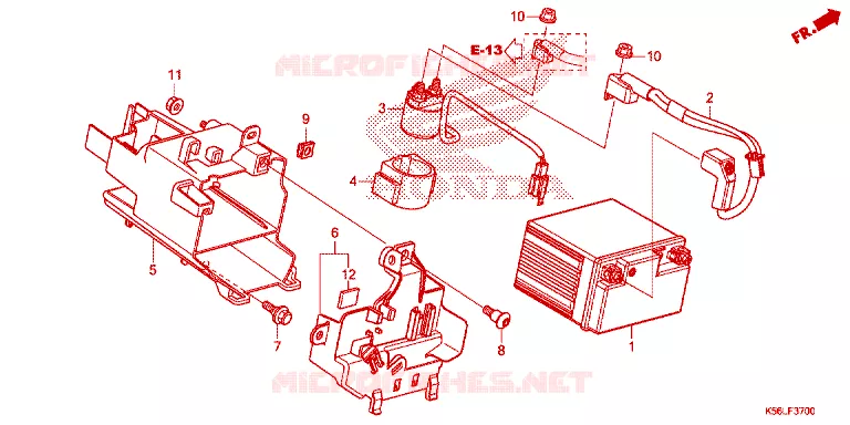 BATTERIE Honda SCOOTER 150 WINNER 2020  FS150FAL_V