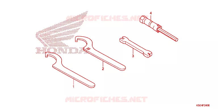 OUTIL Honda MOTO 150 CRF 2012  CRF150RBC