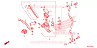 MAITRE CYLINDRE DE FREIN AVANT pour Honda CRF 150 R BIG WHEELS de 2015