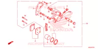 ETRIER DE FREIN AVANT pour Honda CRF 150 R BIG WHEELS de 2016