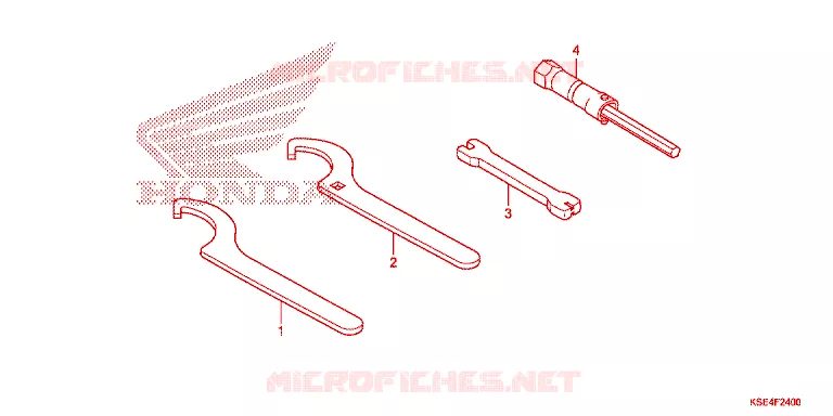 OUTIL Honda MOTO 150 CRF 2012  CRF150RC
