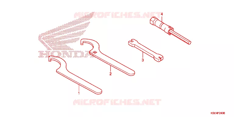 OUTIL Honda MOTO 150 CRF 2012  CRF150RC