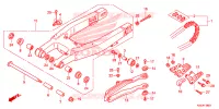 BRAS OSCILLANT pour Honda CRF 150 R de 2013
