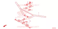 GUIDON   TE DE FOURCHE pour Honda CRF 150 R de 2013