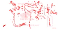 LEVIER DE GUIDON   CABLE   COMMODO pour Honda CRF 150 R de 2013