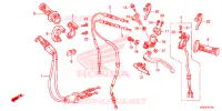 LEVIER DE GUIDON   CABLE   COMMODO pour Honda CRF 150 R de 2014