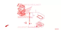 PIECES DE CARBURATEUR pour Honda CRF 150 R de 2015