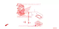 PIECES DE CARBURATEUR pour Honda CRF 150 R de 2015