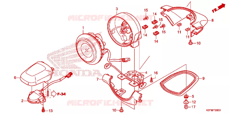 FEU ARRIERE Honda MOTO 125 MONKEY 2020  Z125ML