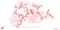PHARE pour Honda NC 750 POLICE YA de 2022