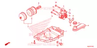 CARTER   POMPE   FILTRE A HUILE pour Honda NC 750 POLICE YB de 2022