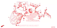 PHARE pour Honda NC 750 POLICE YB de 2022