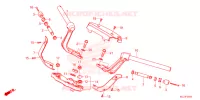 GUIDON   TE DE FOURCHE pour Honda GL 1800 GOLD WING TOUR DCT, NAVI, AIRBAG de 2023