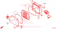 FILTRE A AIR pour Honda BIZ 110 de 2023