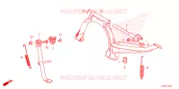 BEQUILLE pour Honda FORZA 350 2FO de 2023