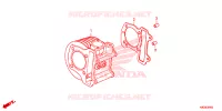 CYLINDRE pour Honda ELITE 125 de 2023