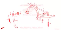 BEQUILLE pour Honda FORZA 350 2BR de 2023