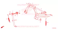 BEQUILLE pour Honda FORZA 350 BR de 2023