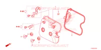 COUVRE CULASSE pour Honda FORZA 350 BR de 2023