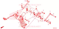 AMORTISSEUR ARRIERE pour Honda CBR 1000 RR SP BREMBO de 2022