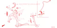 BEQUILLE pour Honda SUPER CUB 125 ABS de 2023