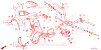 GUIDON   CARENAGE pour Honda SUPER CUB 125 ABS de 2023