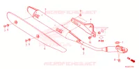 SILENCIEUX D'ECHAPPEMENT pour Honda SUPER CUB 125 ABS de 2023
