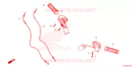 COMMODOS   POIGNEES   CABLES pour Honda SUPER CUB 125 ABS de 2023