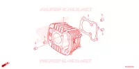 CYLINDRE pour Honda SUPER CUB 125 ABS de 2023