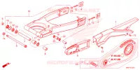 BRAS OSCILLANT pour Honda CB 500 X ABS de 2023
