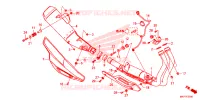 SILENCIEUX D'ECHAPPEMENT pour Honda CB 500 X ABS de 2023
