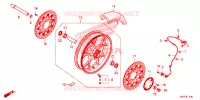 ROUE AVANT pour Honda CBR 1000 RR SP BREMBO de 2022