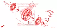 ROUE AVANT pour Honda CBR 1000 RR SP BREMBO 30TH de 2023