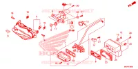 FEU ARRIERE pour Honda CB 500 X de 2022