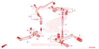 PEDALE pour Honda CB 500 X de 2022