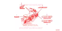 AUTOCOLLANTS pour Honda CB 300 R ABS de 2020