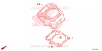 CYLINDRE pour Honda CB 300 R ABS de 2020