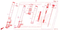 FOURCHE pour Honda CBR 1000 ABS de 2023
