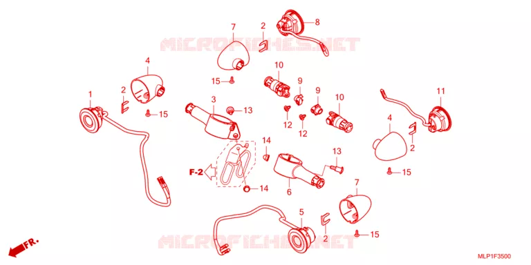 CLIGNOTANT Honda MOTO 500 CL 2024  CL500AP