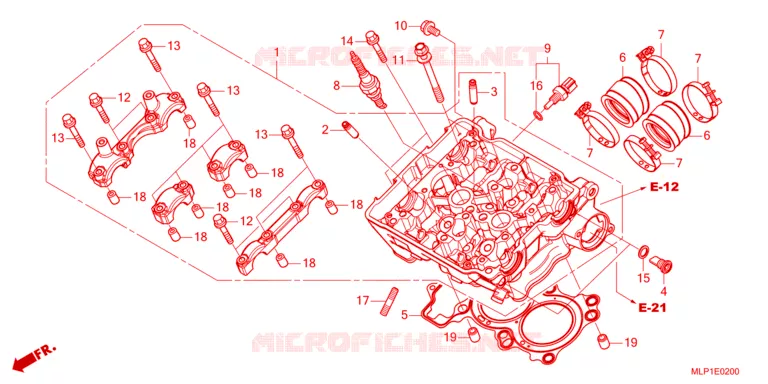 CULASSE Honda MOTO 500 CL 2023  CL500AP